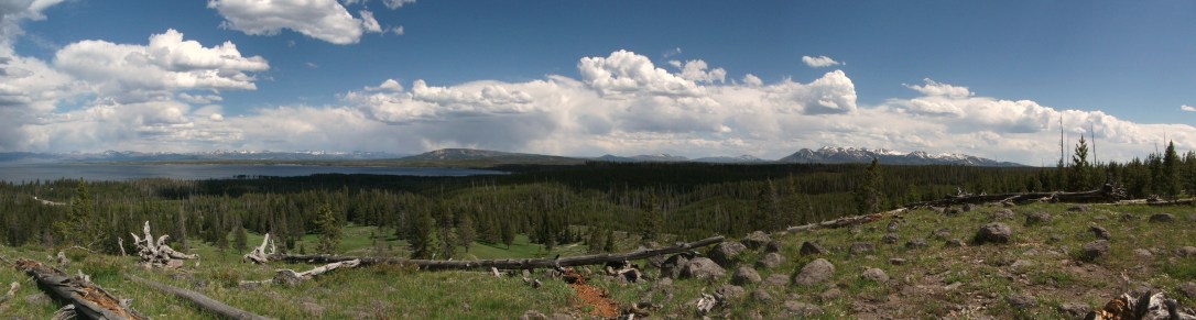 West Thumb Lake Overlook Trail (7)